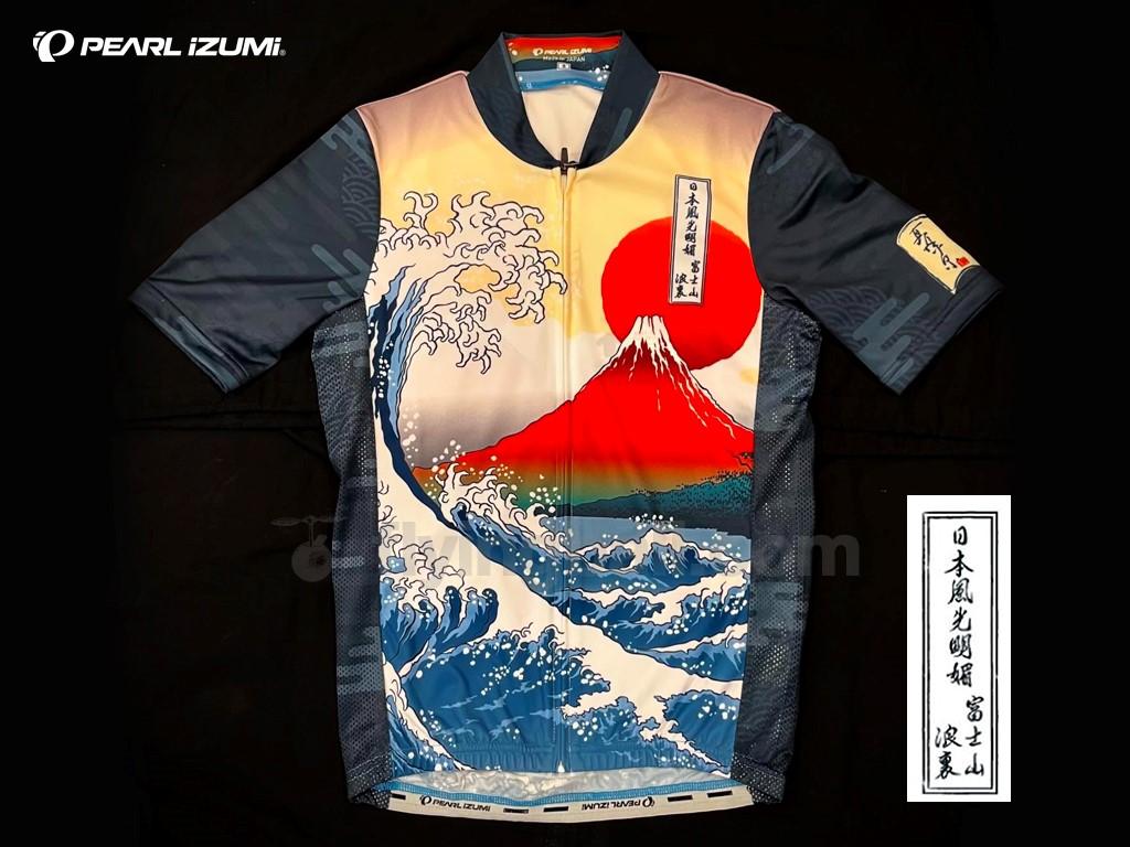 PEARL IZUMI 富士浪裏2025特別版男士短袖基本剪裁單車衫
